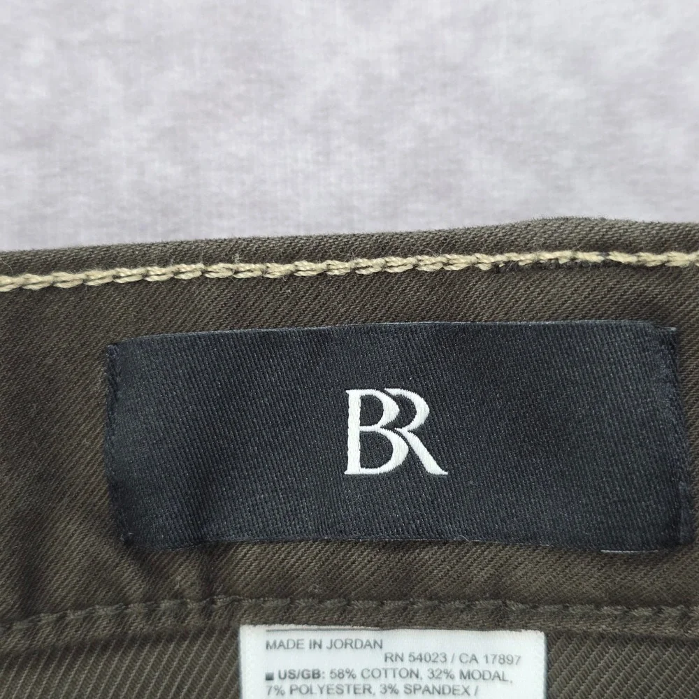 Banana Republic Athletic Fit Pants Mens 38x32 Olive Stretch Chino Fits 40x32